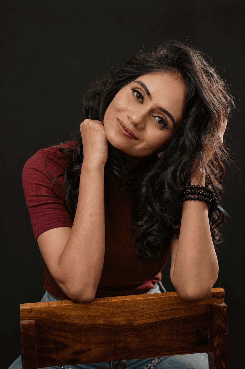 Priyanka Kher — singer and performer studio portrait